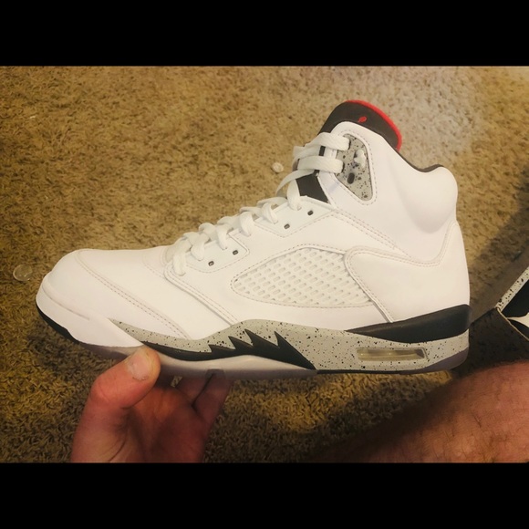 Size 11 white cement 5s - Picture 2 of 2